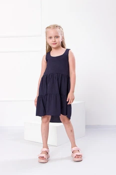Сукня для дівчинки NoBrand 128 Синій (p-2015-77642)