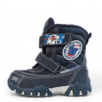 Дутики для хлопчика Super Gear LA9163-BK 28 Темно-синій