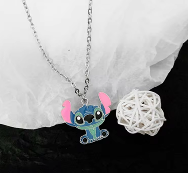 Підвіска металева на шию Стіч, Disney Lilo and Stitch (model-1)