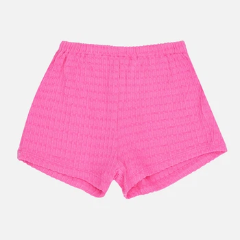 Дитячі шорти на гумці для дівчинки H&M 1139080 98 см Темно-рожеві (KAY2000001540299)