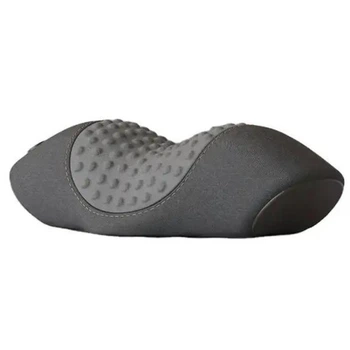 Массажная подушка для шеи Sleeping pillow для шеи 3 режима ортопедическая Grey 019k