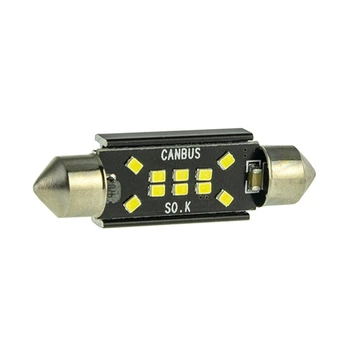 Автолампа CYCLONE T11-049 (41mm) C5W CAN BUS 12V (1шт.)