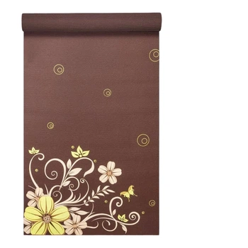 Коврик для йоги ProsourceFit Floret Yoga Mat, 5 мм, PS-1921-BR (коричневый)