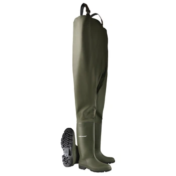 Заброды вейдерсы DUNLOP 40 р. PRICEMASTOR CHEST WADER полукомбинезон рыбальский (388VP)