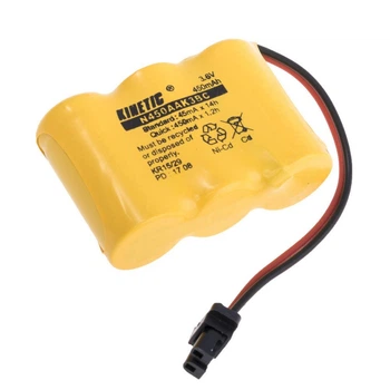 NiCd 450mAh, 3,6V, 28, 5x14,5x42,5мм сборка Kinetic, никель-кадмиевый аккумулятор N450AAK3BC