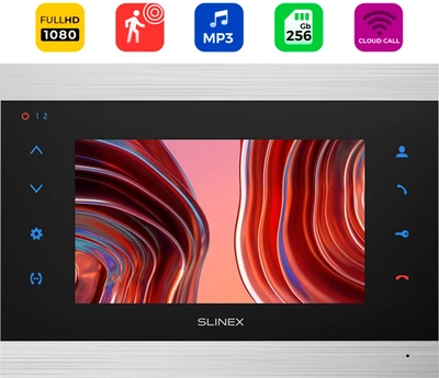 Wi-Fi Видеодомофон Slinex SL-07N Cloud - Silver-Black