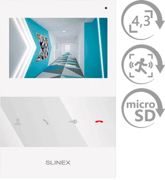 Видеодомофон Slinex SQ-04M White