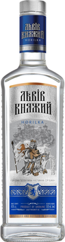 Горілка Львів Княжий Істинна срібна особлива 0.5 л 40% (4820210840656)