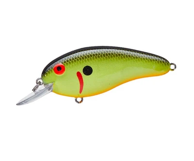 Воблер Bomber Flat A 2 63мм 10,5гр 1,20-2,50м плавающий Chartreuse Black Scales,BMB02FAFYBS