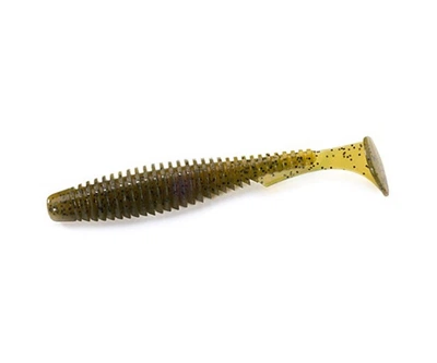 Силиконовая приманка Fishup U-Shad 2.5" (9шт), #074 - Green Pumpkin Seed,10022117