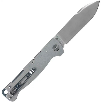 Ніж Boker Plus Atlas Backlock Droppoint ц:grey,2373.10.91