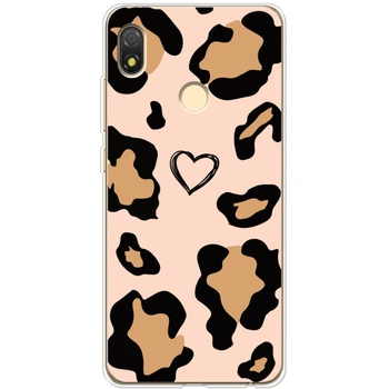 Силиконовый Чехол с Картинкой для Tecno Pop 3 Принт (Леопардовый, leo) (44375-ysm034)