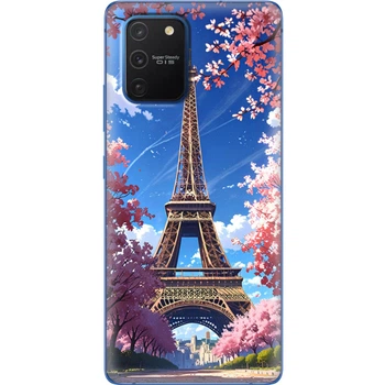 Силіконовий Чохол з Картинкою для Samsung Galaxy S10 Lite (G770) Принт (Париж, Ейфелева Вежа) (38971-ysm036)