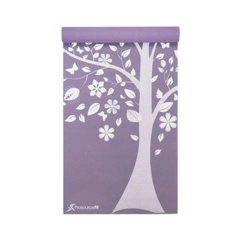Коврик для йоги ProsourceFit Tree of Life Yoga Mat, 5 мм, PS-1924-PR