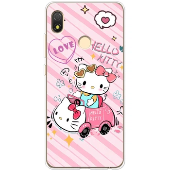 Силиконовый Чехол с Картинкой для Tecno Pop 3 Принт (Хеллоу Китти, Hello Kitty) (44375-ysm032)