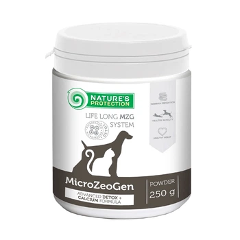 Витамины Nature's Protection MicroZeoGen с кальцием для собак и котов 250 гр