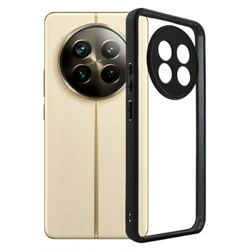 Чехол-накладка TPU Go Boy Case для Realme 12 5G / 12X прозрачно-чёрный