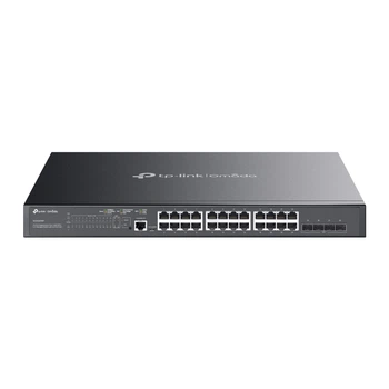 Комутатор TP-LINK SG3428XMP 24xGE (24xPoE) 4xSFP+ 384Вт Управління L2 (SG3428XMP)