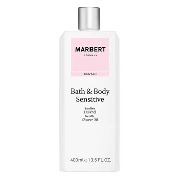Олія для очищення чутливої шкіри тіла Marbert Bath & Body Sensitive Gentle Shower Oil, 400 мл
