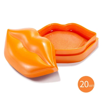 Гидрогелевые патчи для губ Zhuduo Lip Mask Double Moisturizing Апельсин (20 шт ) 60г