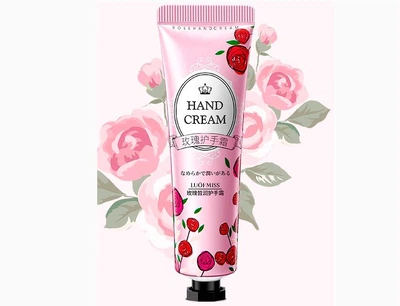 Крем для рук luofmiss с экстрактом розы 30г