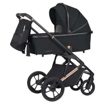 Коляска універсальна CARRELLO Sigma CRL-6509 (2in1) Obsidian Black 2024
