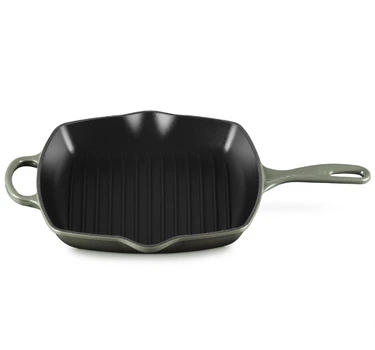 Сковорідка-гриль Le Creuset Signature 26 см чавунна квадратна Thyme (20183261730422)