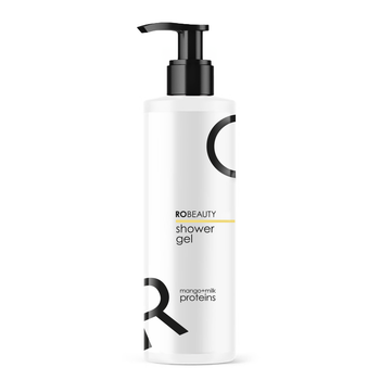 Гель для душу Манго - Молочні протеїни SHOWER GEL RoBeauty 500 мл