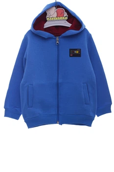 Кофта на флісі для хлопчика G-1 блакитна Cit Cit Kids 104 см (44296)
