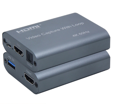 Карта захвата аудио и видео 4K 60 Гц USB 3,0 1080P 60 кадров/с HDMI + поддержка стриминга