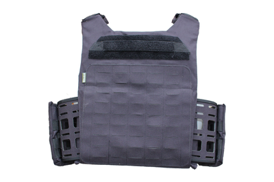 Плитоноска Plate Carrier Light Открытого типа панель Molle uaBronik Черная