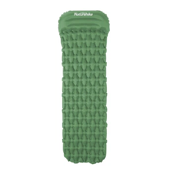 Надувной коврик Naturehike FC-12 Зеленый 65 мм для кемпинга (NH19Z003-P)