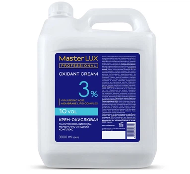 Крем-окислювач Master LUX professional 3% 3000 мл