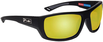 Окуляри Pelagic Pursuit - Polarized Mineral Glass ц: matte black / gold