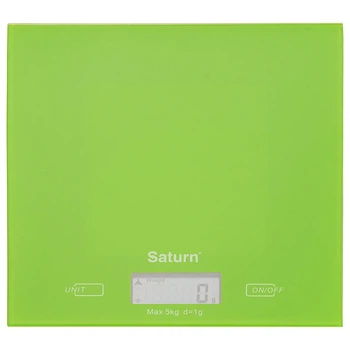 Весы кухонные Сатурн ST-KS7810 green