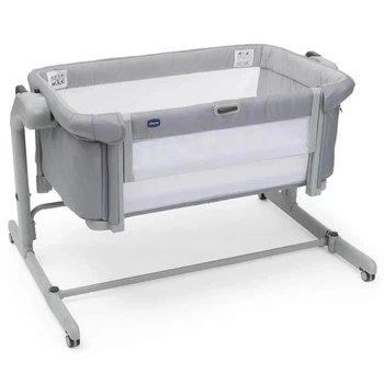 Ліжко приставне Chicco Next 2 Me Magic, light grey