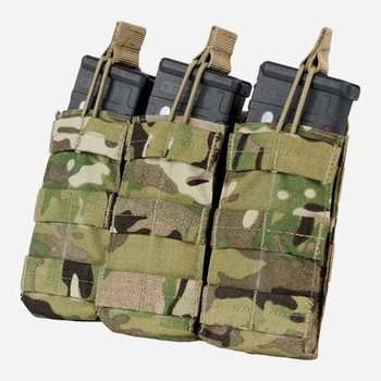 Підсумок для магазинів Condor Triple Stacker M4 Mag Pouch multicam