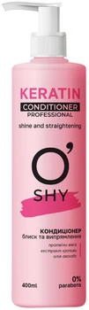 Кондиционер O'Shy Professional Keratin Блеск и выпрямление 400 мл (4820263233894)