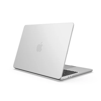 Чехол накладка для MacBook Air 13.6 M5/M4/M3/M2, белый, Matte Shell, матовый, пластиковый, защитный аксессуар для защиты ноутбука, противоударный, с вентиляцией и доступом к портам, для макбука, ArmorStandart (ARM76106)