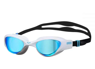 Очки для плавания Arena THE ONE MIRROR 003152 white/light blue/black