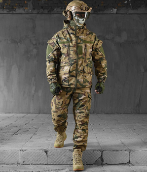 Тактичний чоловічий костюм Rehydration ВТ6393 SoftShell куртка та штани Мультикам XXL (Kali)