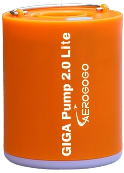 Pompka akumulatorowa powietrza Aerogogo Giga Pump 2.0 Lite P2G-02 Orange (6975272630535)