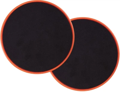 Диски LiveUp Sliding Disc для ковзання 17 см Black-Orange (LS3360)