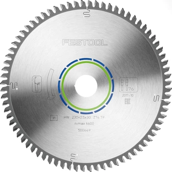 Пильный диск ALUMINIUM/PLASTICS HW 230x2.5x30 TF76 Festool 500649