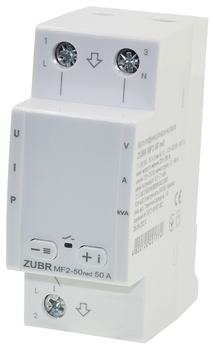 Реле мультифункціональне ZUBR MF2-50 red, однофазне