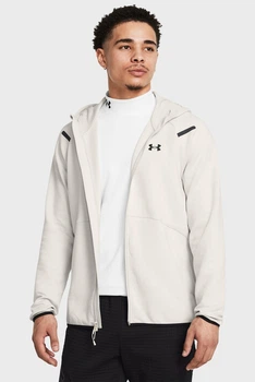 Чоловіче біле худі UA Unstoppable Flc FZ HD EU Under Armour XL 1389352-110