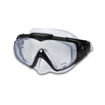 Маска для плавания Intex 55981 (Черный) Silicone Aqua Pro Masks