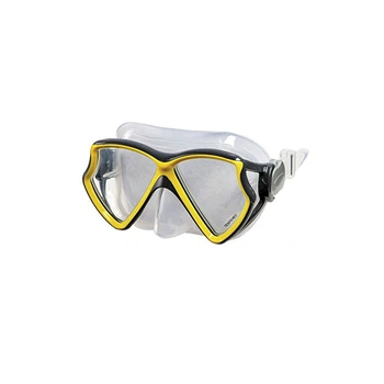 Маска для плавания Intex 55980 (Желтый) Silicone Aviator Pro Masks