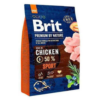 Сухой корм Brit Premium Sport для взрослых активных собак всех пород 3 кг