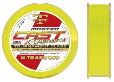 Волосінь Trabucco T-Force XPS MasterCast FLUO HV X-Distance 0,221мм 6,95кг 1200м